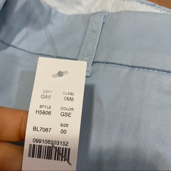 J crew 4” stretch chino shorts gentle sea blue - Picture 4 of 4